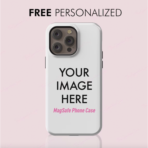 MagSafe Personalized Photo iPhone Case, Custom Case