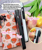 Pink Gingerbread Christmas Case, Cute ALL-NEW Black Frame case, MagSafe Case