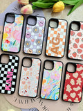 Pink Gingerbread Christmas Case, Cute ALL-NEW Black Frame case, MagSafe Case