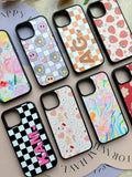 Vibrant Groovy iPhone Case, ALL-NEW Black Frame case, MagSafe Case