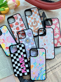 Pink Gingerbread Christmas Case, Cute ALL-NEW Black Frame case, MagSafe Case