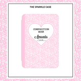 Pink Composition Notebook Kindle Case Paperwhite Oasis All-new 6” 2022