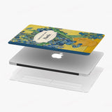 Custom Name Case Van Gogh Aesthetic MacBook Case Irises