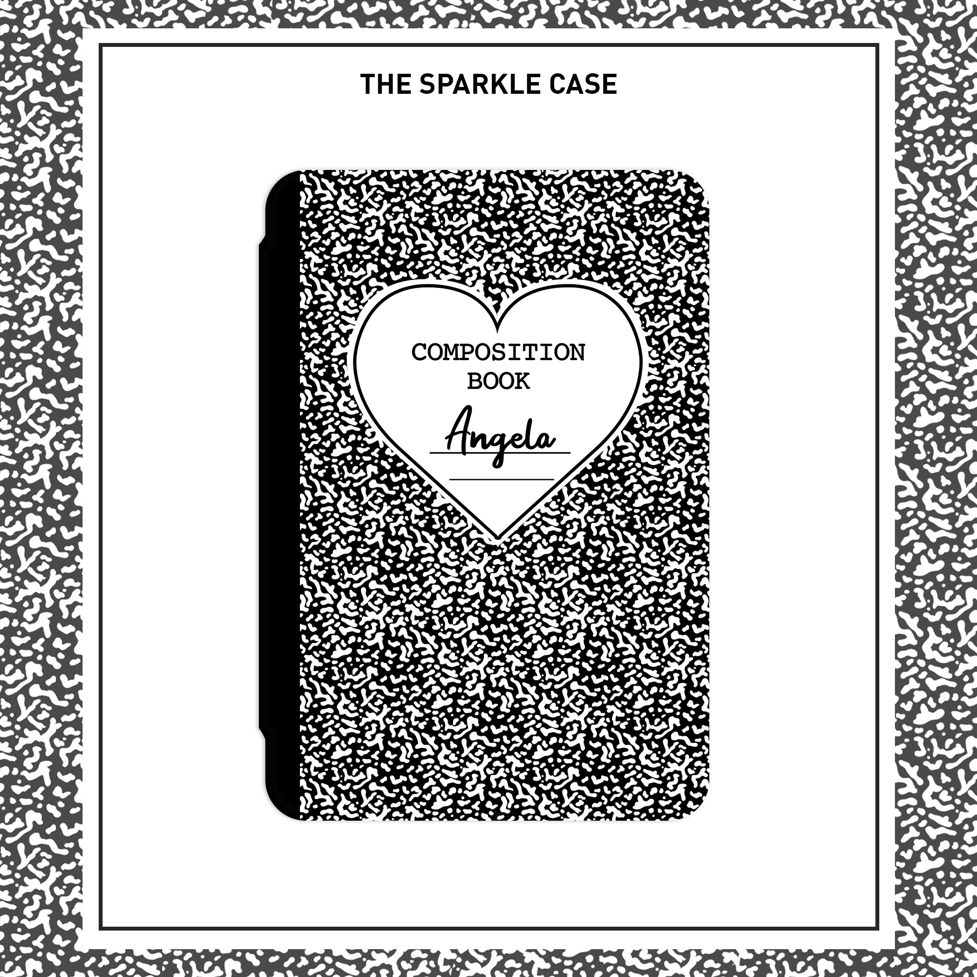 Free Personalization Composition Notebook Kindle Case Paperwhite Oasis All-new 6” 2022