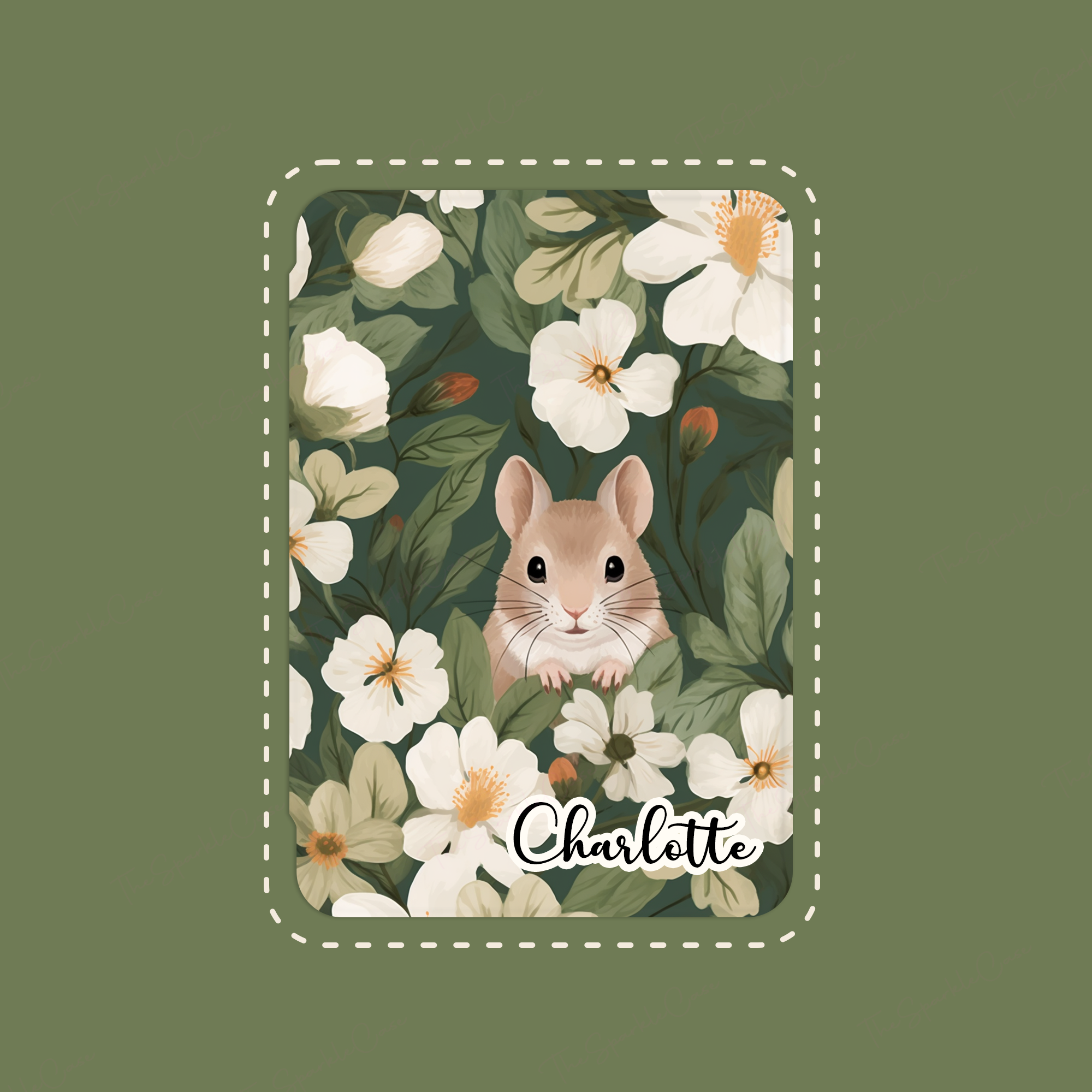 Cute Squirrels iPad Case Cover Free Personalization