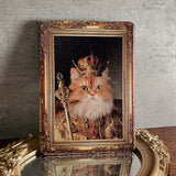 Custom Cat Dog Royal Pet Portrait Art Oil Painting Kindle Case