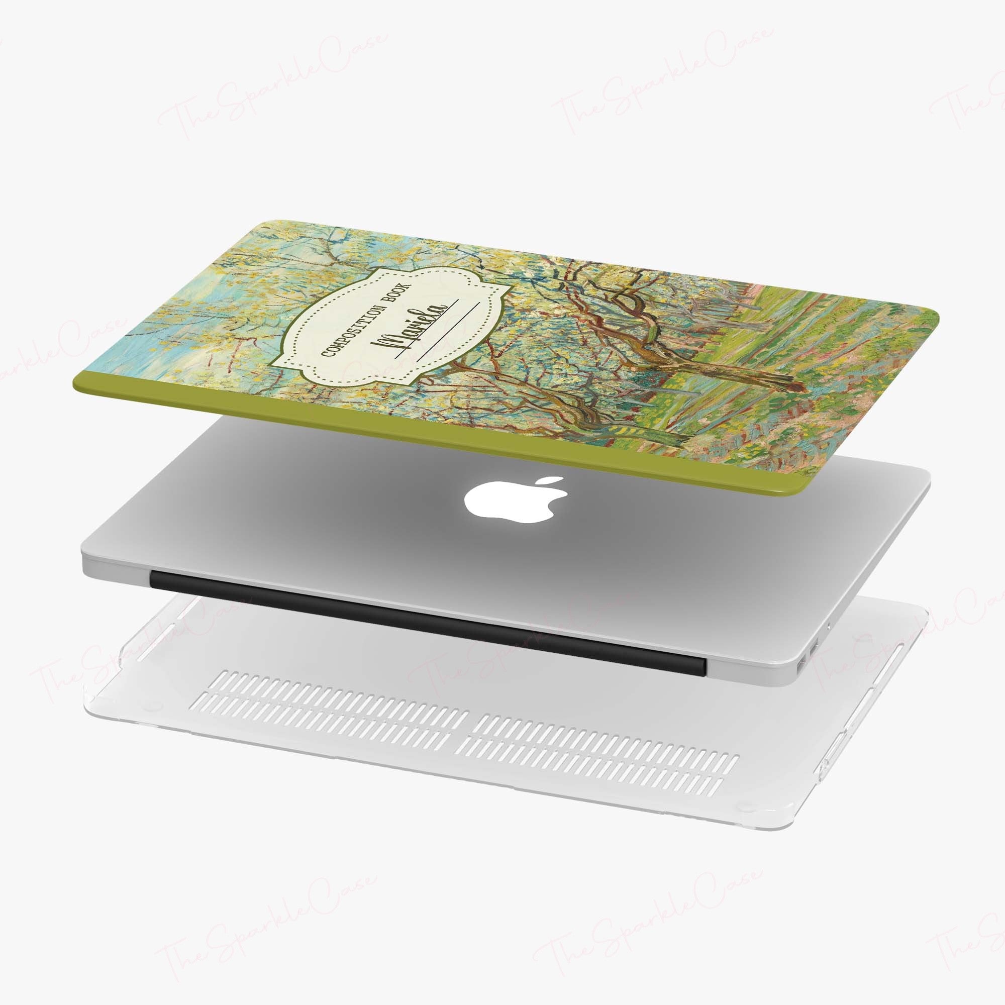 Custom Name Case Van Gogh Aesthetic MacBook Case The White Orchard