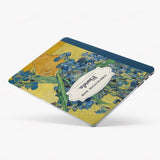 Custom Name Case Van Gogh Aesthetic MacBook Case Irises