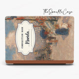 Custom Name Case Composition Book Van Gogh Aesthetic MacBook Case Whitsun on the Bridge Christmas