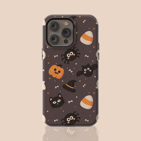 Halloween Ghost Pumpkin iPhone Case Samsung Case