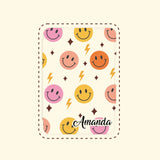 Cute Smiley iPad Case Cover Free Personalization