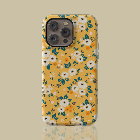 Protective Floral iPhone Case Samsung Case