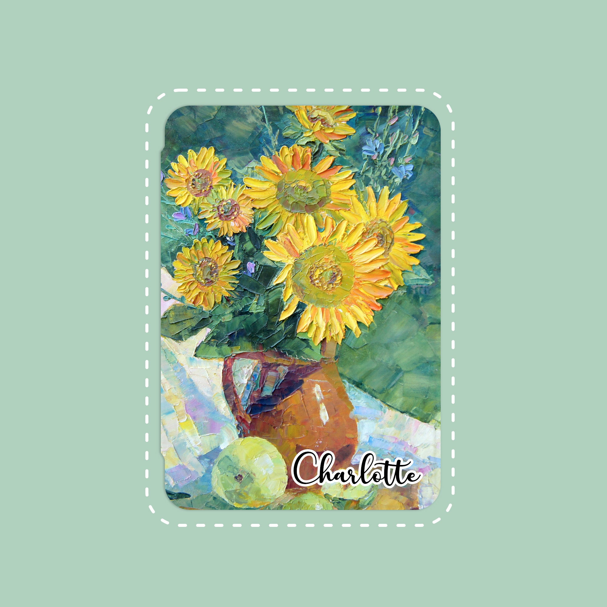 Sunflowers Cover iPad Case, Free Personalization