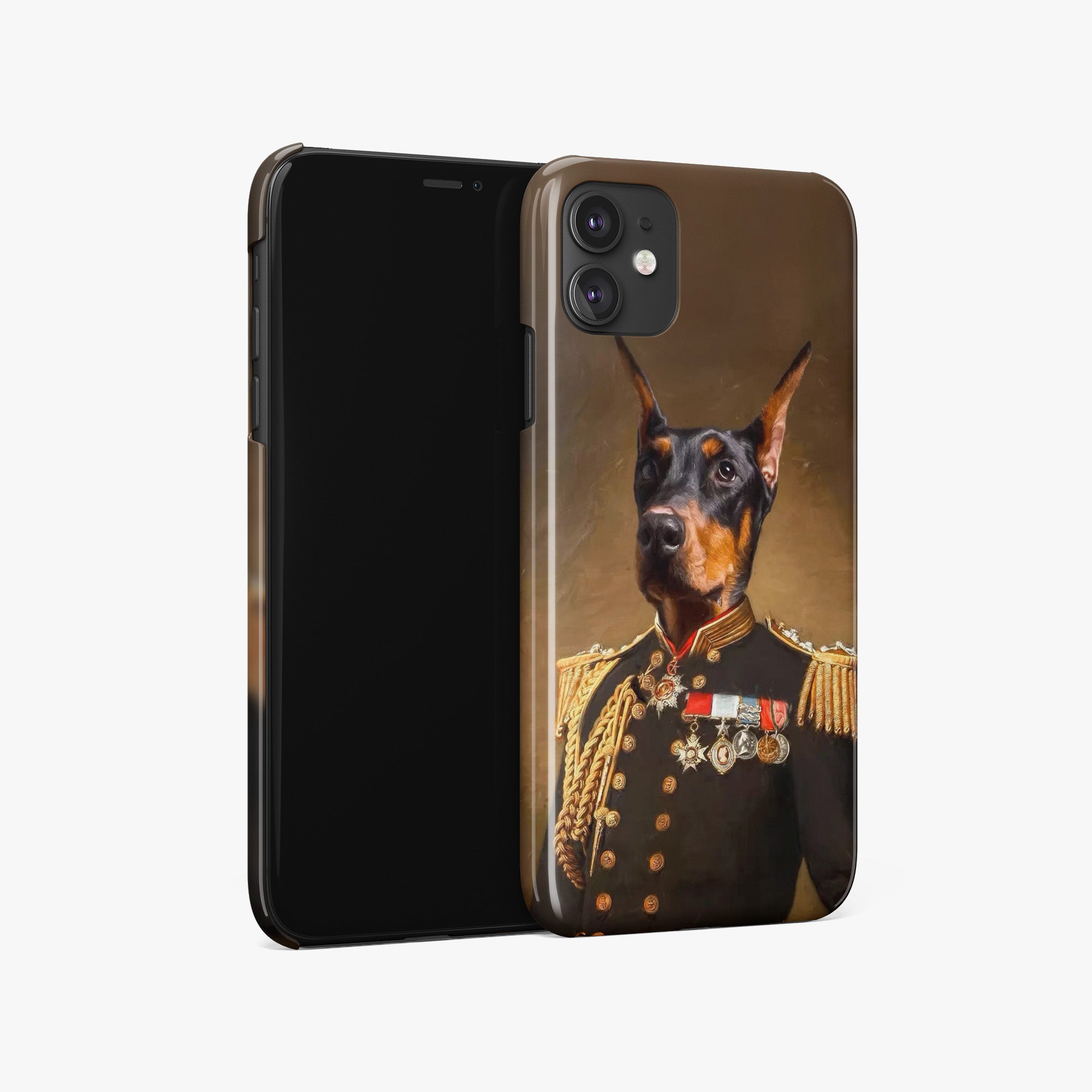 Custom Royal Pet Portrait Art Phone Case,