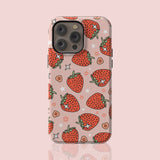 Strawberry Cute Girly iPhone Case Samsung Case
