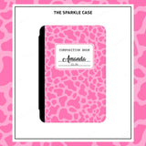 Pink Composition Notebook Kindle Case Paperwhite Cover Free Personalization