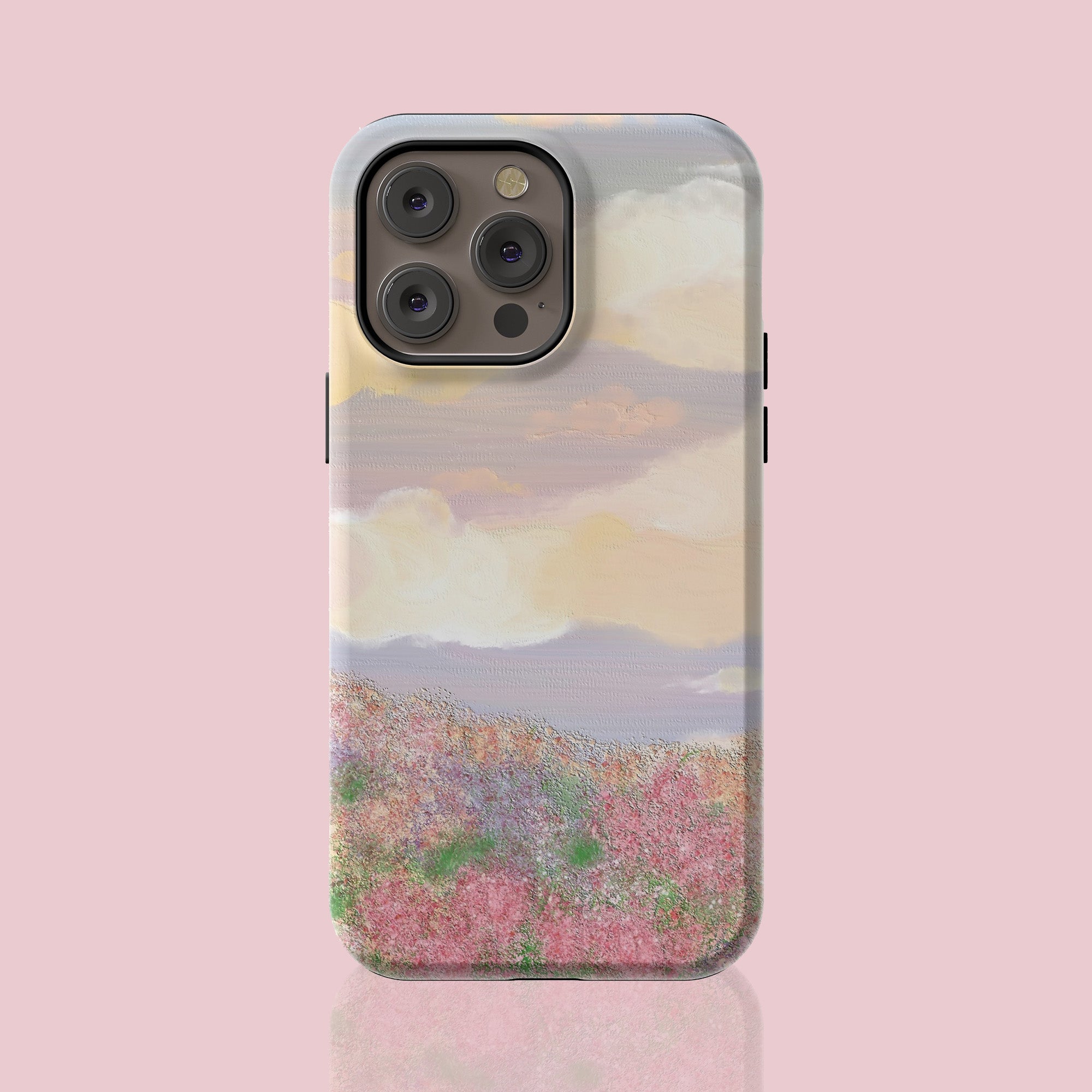 Pink Creamy Sky Aesthetic Phone Case