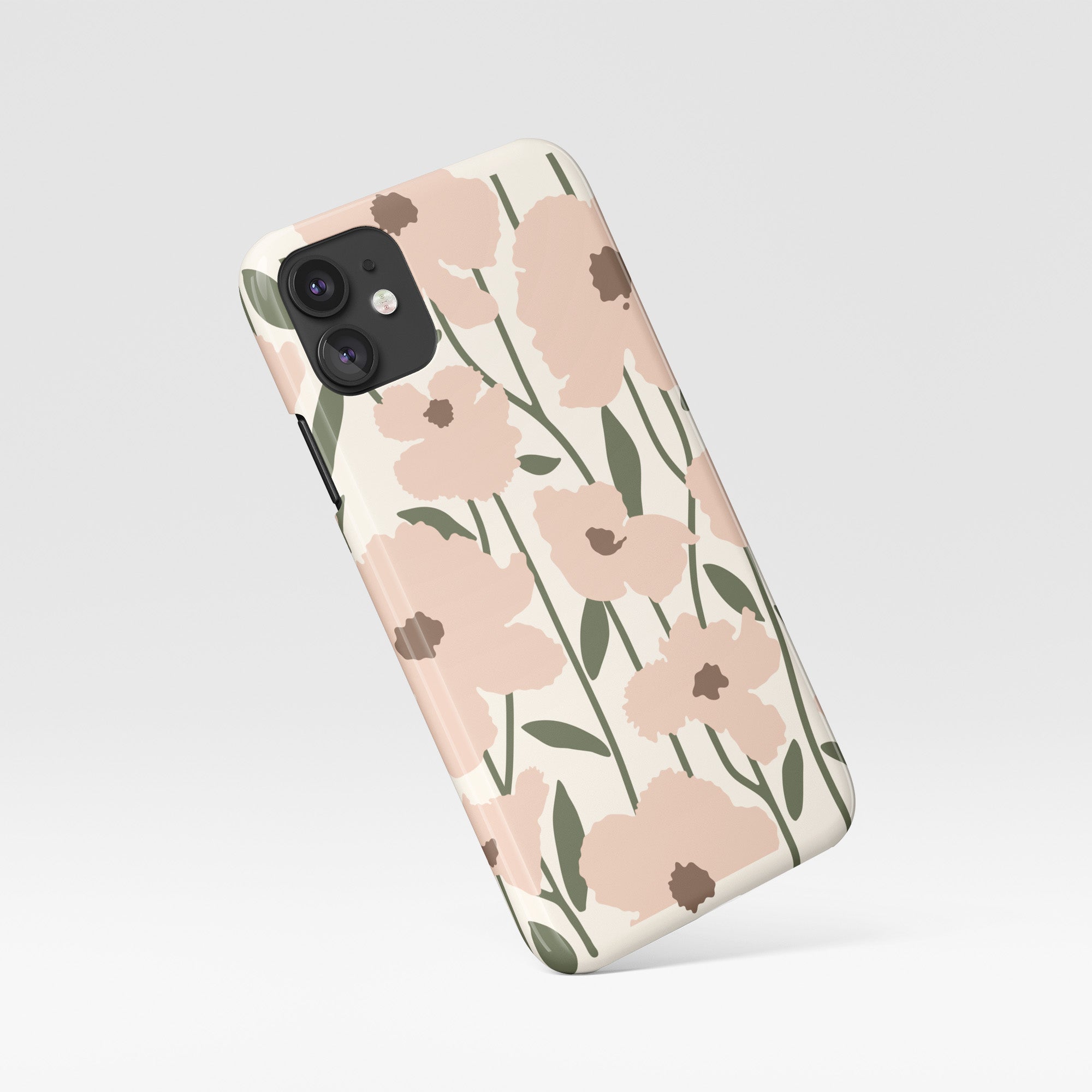 Protective Boho Botanical Phone Case, iPhone, Samsung