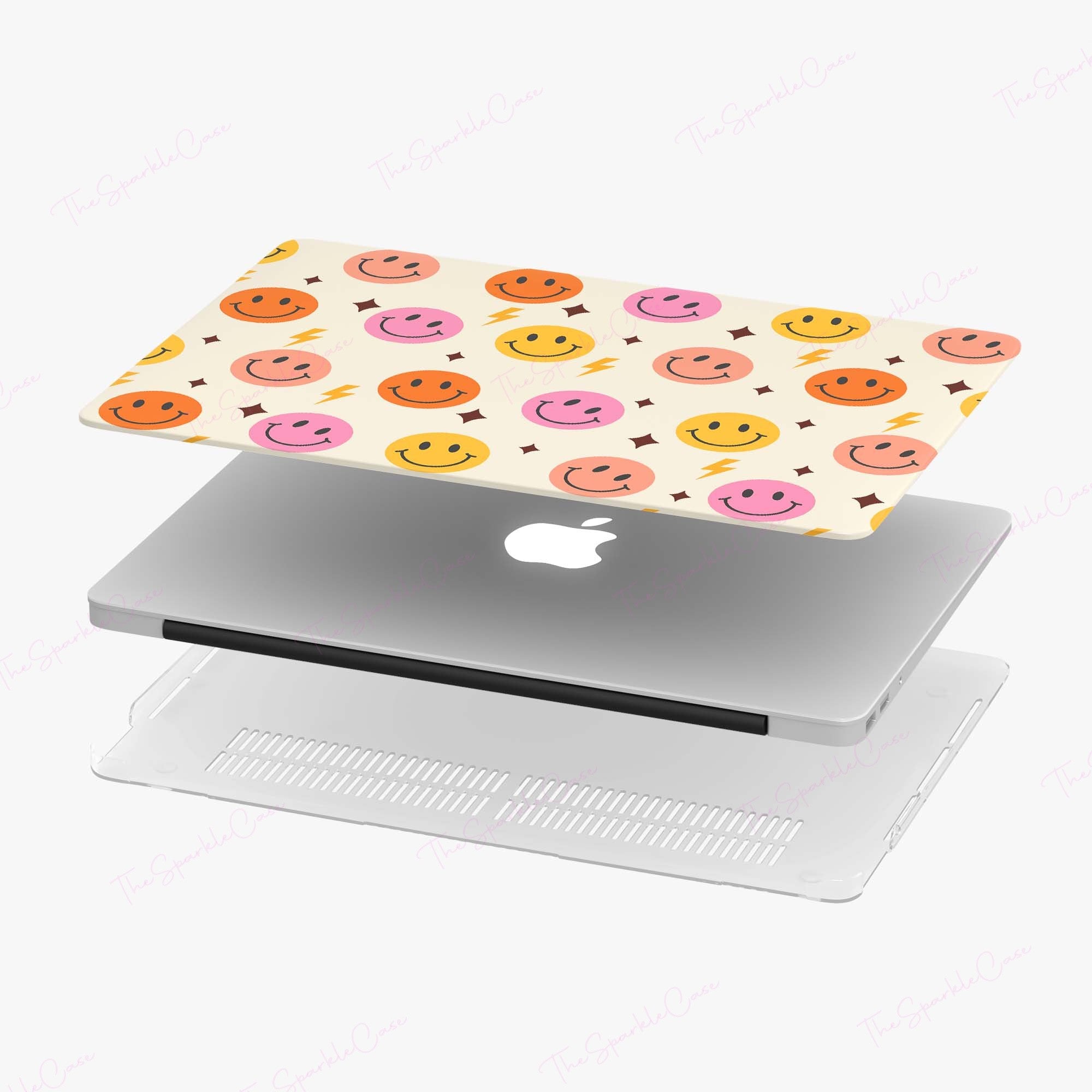 Colorful Smiley Faces Personalized MacBook Case Laptop Case