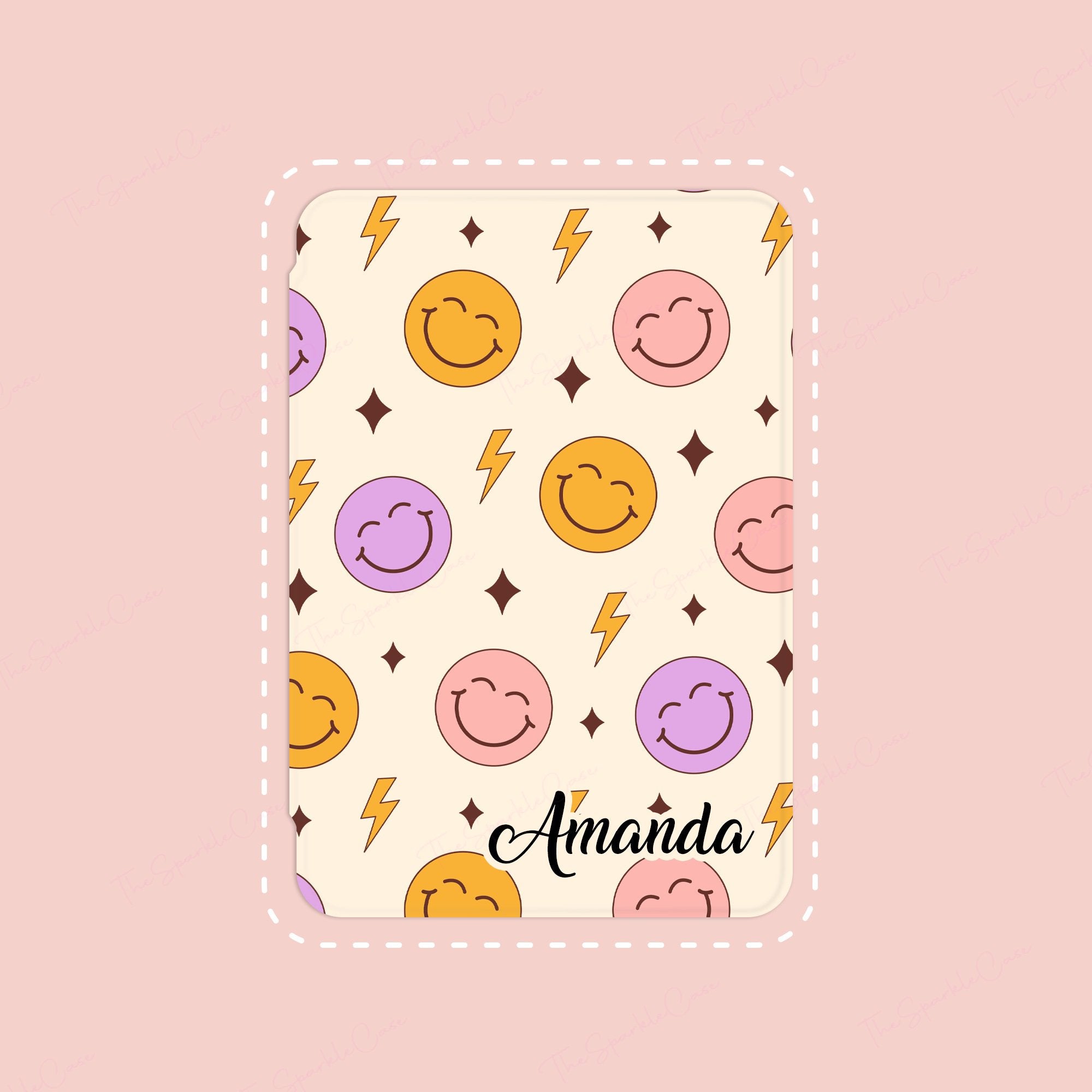 Smiley Cute iPad Case Cover Free Personalization