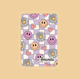Cute Checkerboard iPad Case Cover Free Personalization