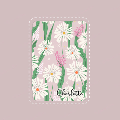 Custom Name Botanical Flowers iPad Case