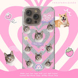 Personalized Cute Pet MagSafe Clear iPhone Case