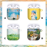 Vincent Van Gogh Claude Monet Masterpiece AirPods Case