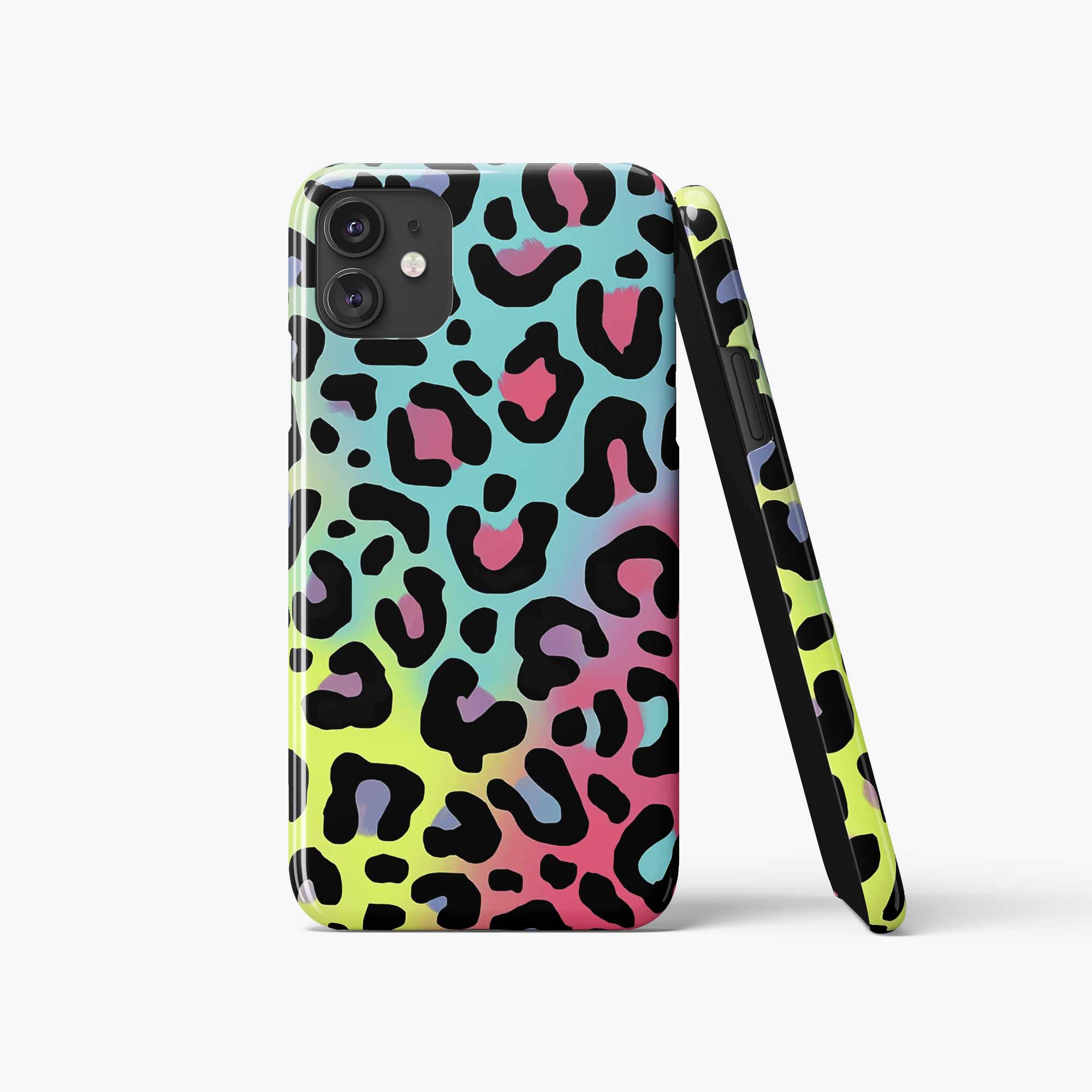 Colorful Leopard Print iPhone Case Samsung Cases