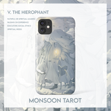The Hierophant iPhone Case Samsung Case Monsoon Tarot