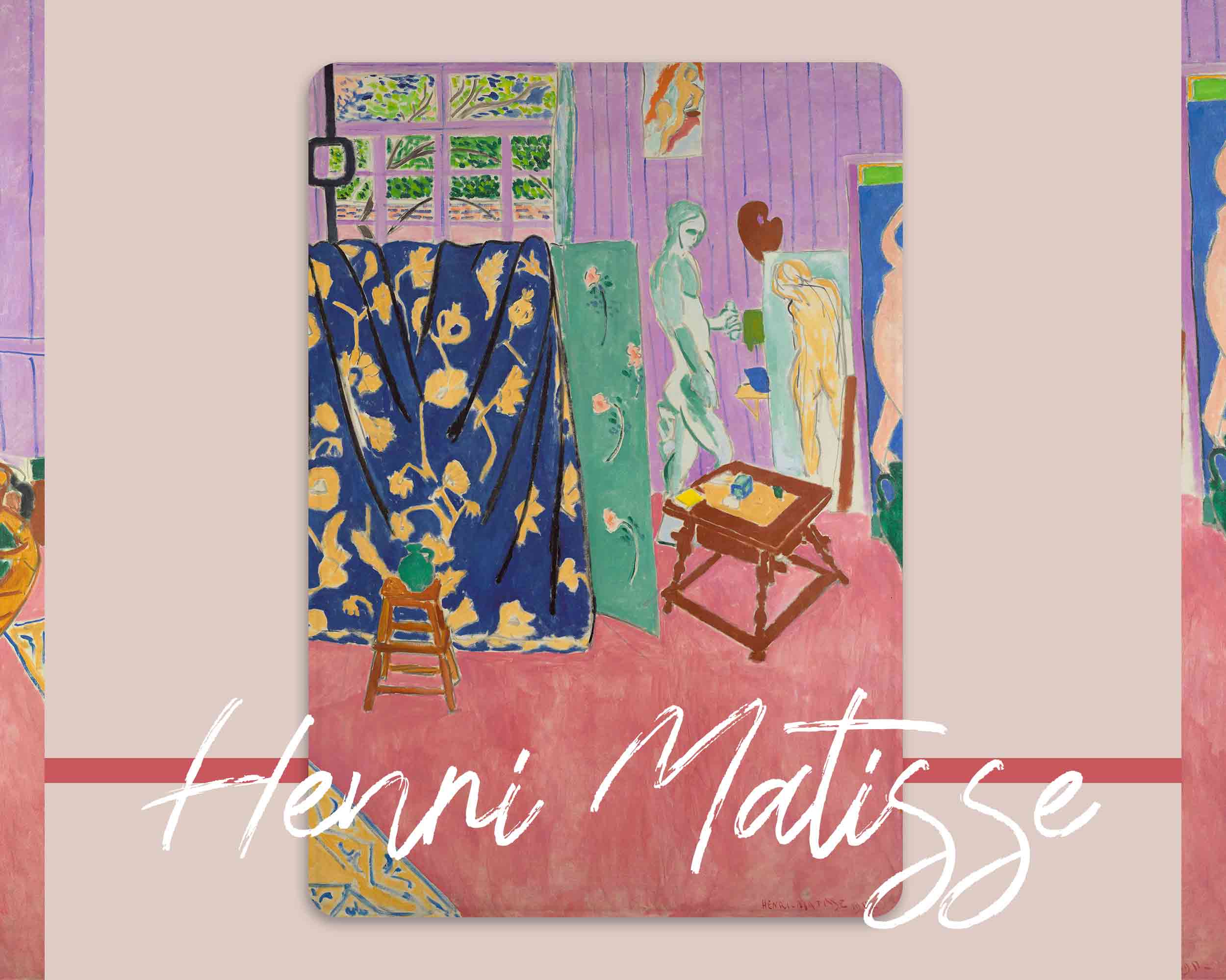 Personalized Matisse Aesthetic iPad Case
