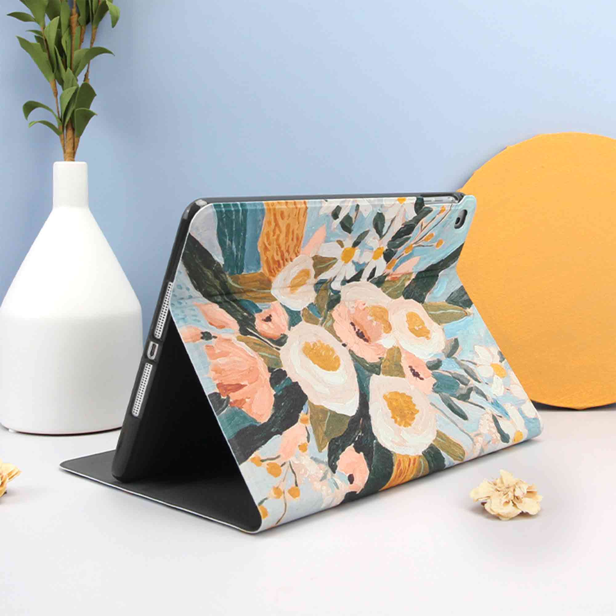 Aesthetic Floral iPad Case