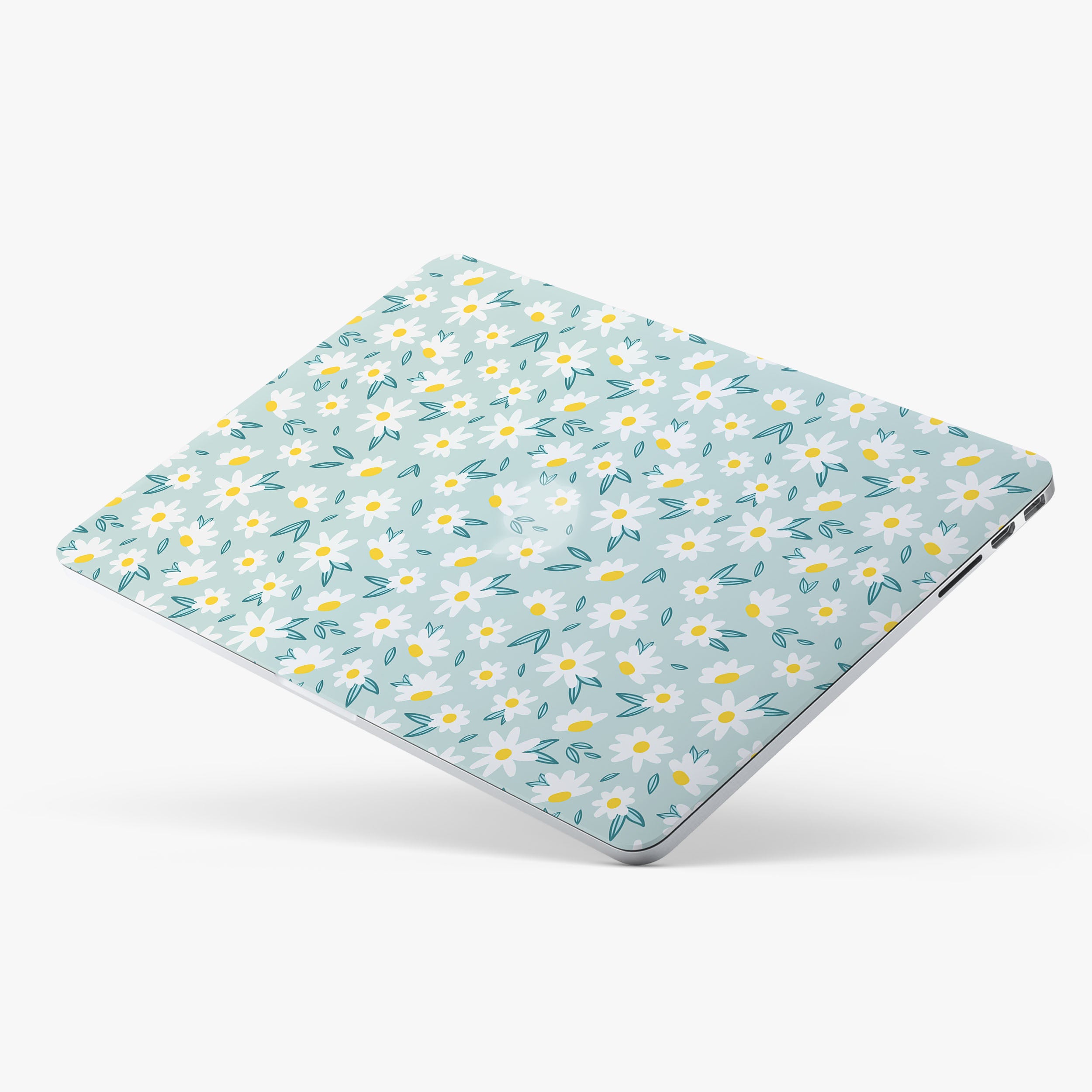 Color Floral Personalized Daisy MacBook Case