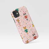 Pink Christmas iPhone Case Samsung Case
