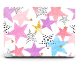 Pink Stars Cute MacBook Case