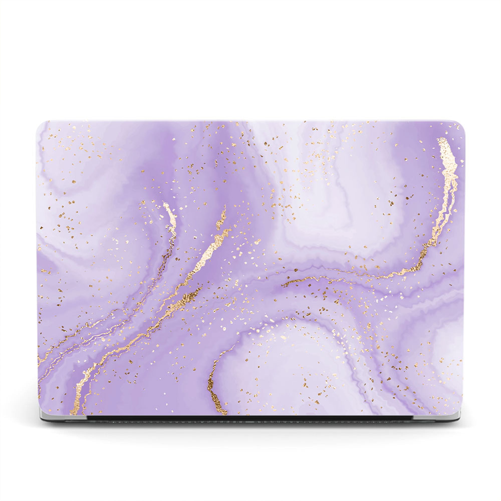 Purple Marble Painting Hard MacBook Case