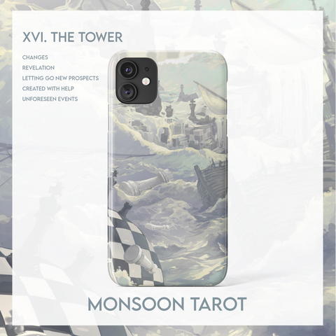 The Tower iPhone Case Samsung Case Monsoon Tarot