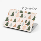 Personalized Aesthetic Christmas Tree MacBook Case