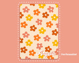 Personalized Retro Flowers Pattern Kindle Case Paperwhite Case