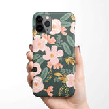 Boho Aesthetic Flowers iPhone Case