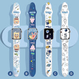 Silicone SpongeBob Watch Band Compatible w/ Apple Watch All Models