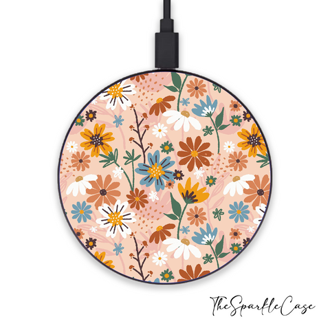 Floral Pattern Wireless Charger