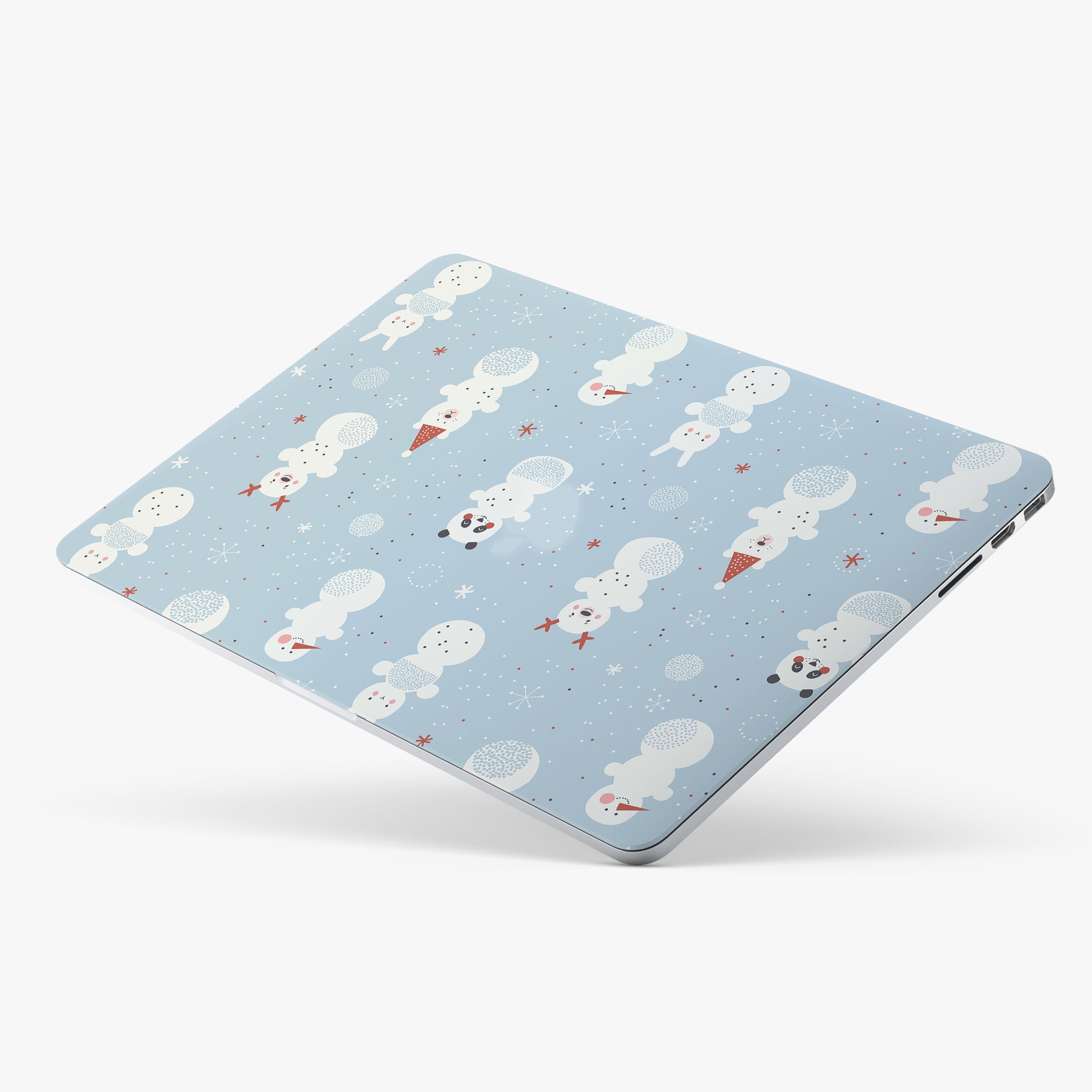 Personalized Snowman Christmas MacBook Case