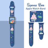 Silicone SpongeBob Watch Band Compatible w/ Apple Watch All Models
