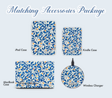 Blue Floral Wireless Charger