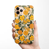 Yellow flowers Aesthetic Phone Case