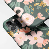 Boho Aesthetic Flowers iPhone Case