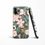 Vintage Flowers Aesthetic iPhone case