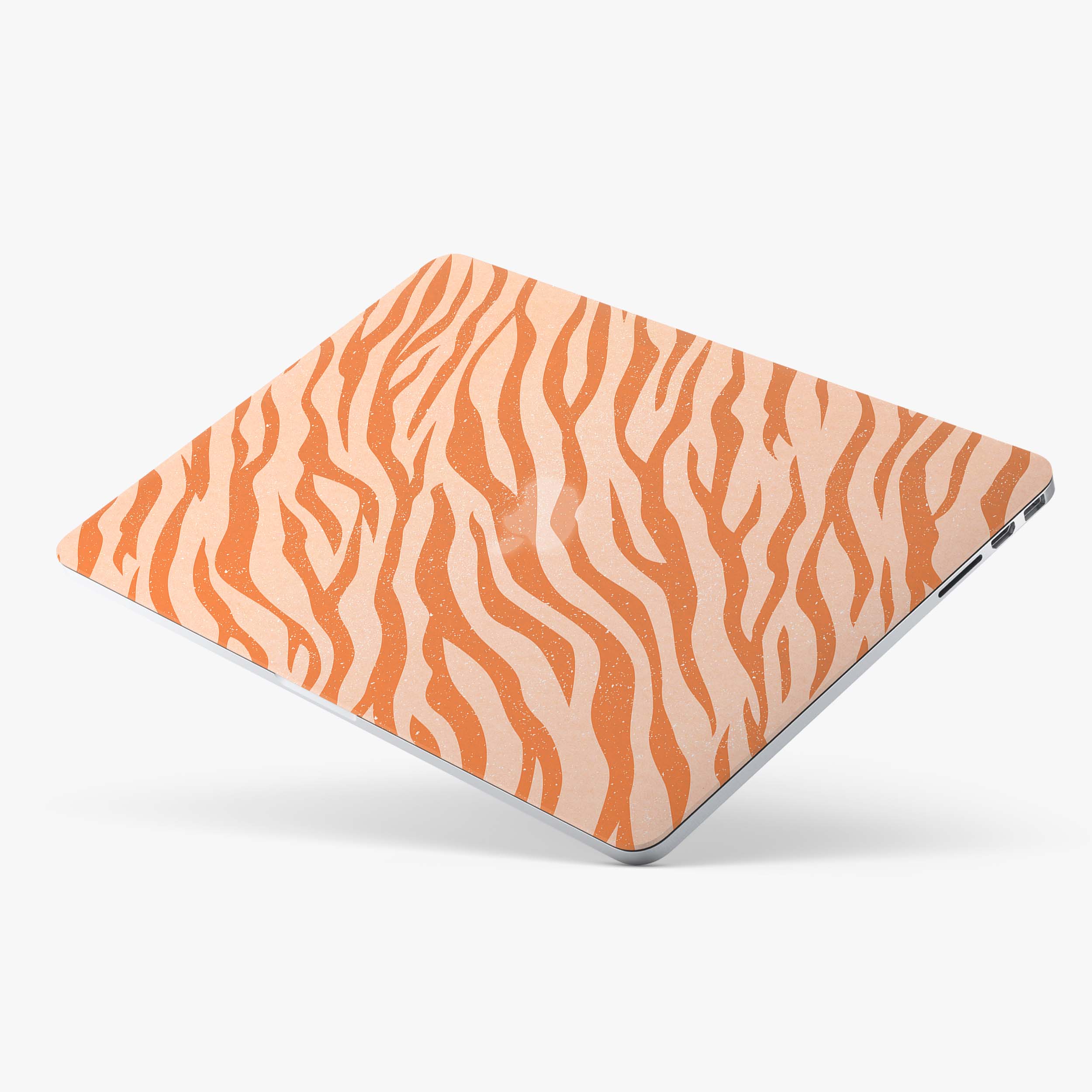 Personalized Zebra Print Aesthetic MacBook Case, Custom Laptop Case