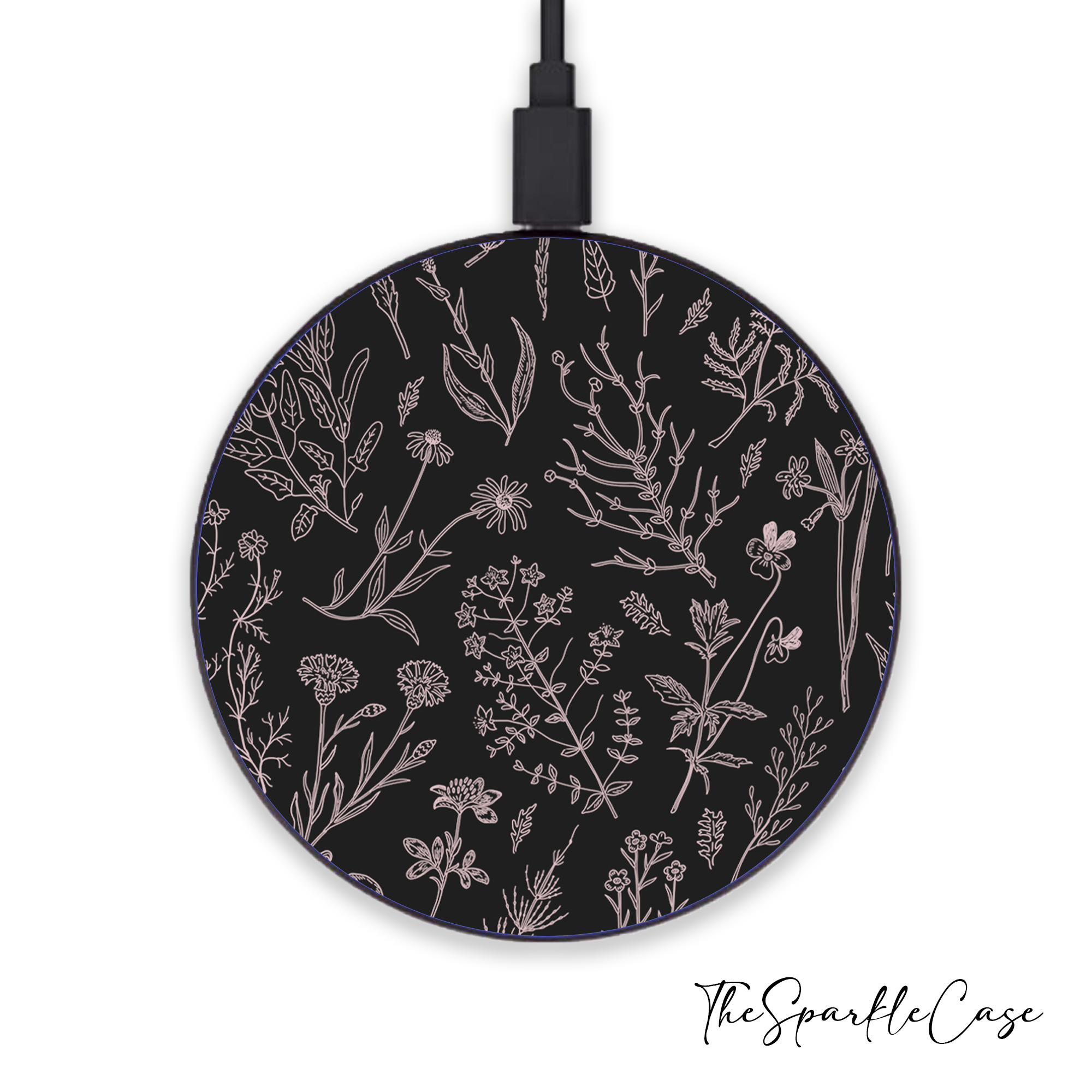 Floral Minimalist Wireless Charger